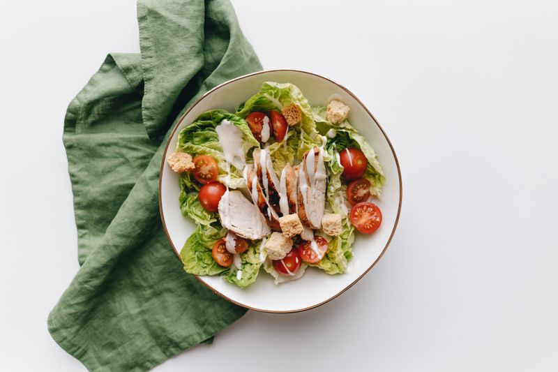 Caesar salad fresh side at pizzafactory